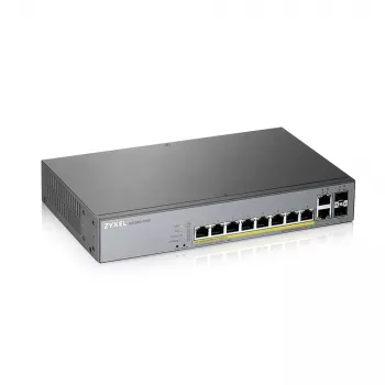 Zyxel GS1350-12HP-EU0101F võrgukommutaator Hallatav L2 Gigabit Ethernet (10/100/1000) Power over Ethernet (PoE) Hall