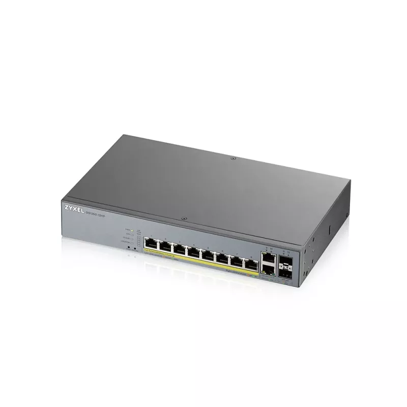 Zyxel GS1350-12HP-EU0101F võrgukommutaator Hallatav L2 Gigabit Ethernet (10/100/1000) Power over Ethernet (PoE) Hall