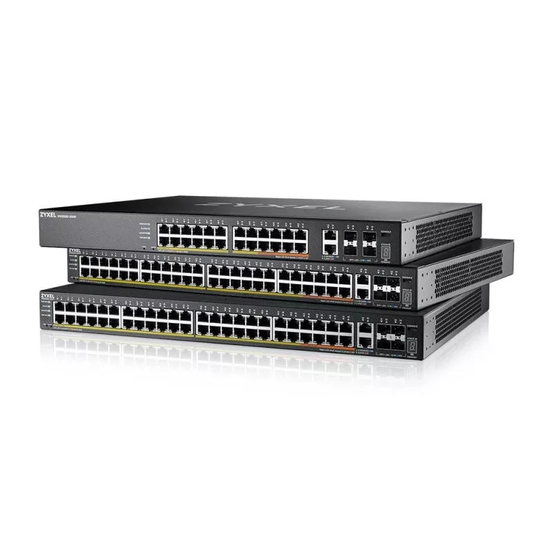 Zyxel XGS2220-30HP hallatav L3 Gigabit Ethernet (10/100/1000) Power over Ethernet (PoE) must