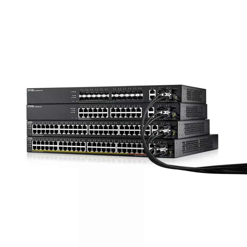 Hallatav kommutaator Zyxel XGS2220-30F L3 24 SFP 4 SFP+ 168 Gbit/s
