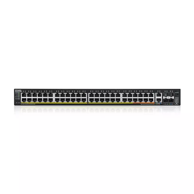 Zyxel XGS2220-54FP hallatav L3 Gigabit Ethernet (10/100/1000) toide üle Etherneti (PoE)