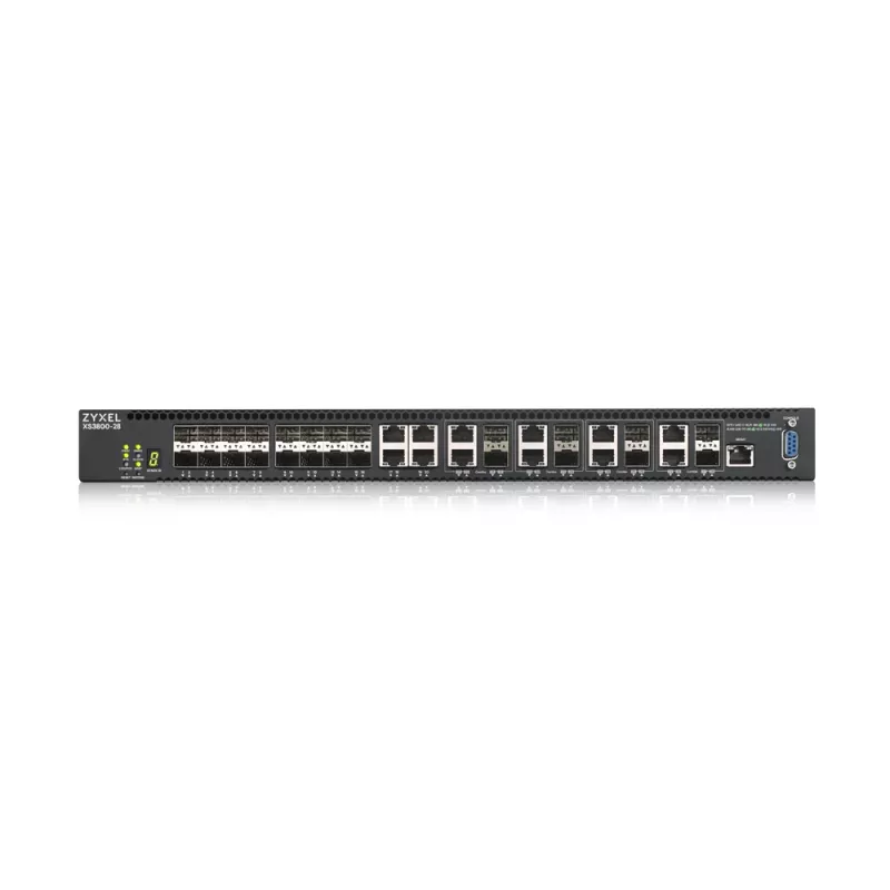 Zyxel XS3800-28 hallatav L2+ 10G Ethernet (100/1000/10000) Must
