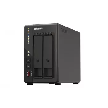 QNAP TS-253E NAS Tower Intel® Celeron® J6412 8 GB 0 TB QNAP QTS Must