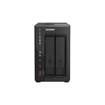 QNAP TS-253E NAS Tower Intel® Celeron® J6412 8 GB 0 TB QNAP QTS Must
