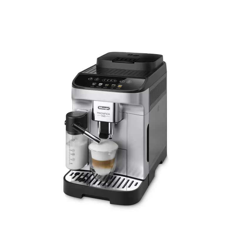 Espressomasin De’Longhi Magnifica ECAM 290.61.SB — täisautomaatne, 1,8 l veepaak, puutejuhtimine, 1450 W, hõbedane
