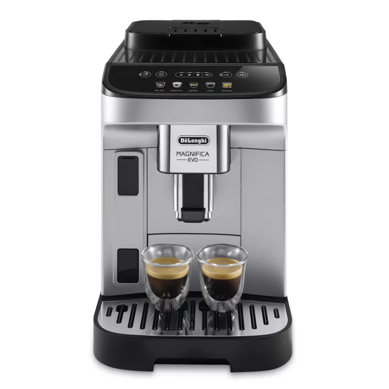 Espressomasin De’Longhi Magnifica ECAM 290.61.SB — täisautomaatne, 1,8 l veepaak, puutejuhtimine, 1450 W, hõbedane