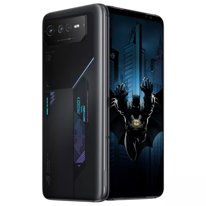 ASUS ROG Phone 6D Batman Edition, 12 GB/256 GB, 6,78 tolli, Night Black