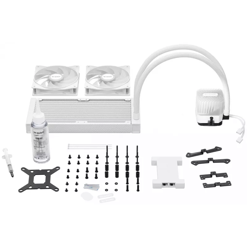 be quiet! LIGHT LOOP 240mm valge Protsessor Kõik-ühes vedelikjahutus 12 cm 1 tk