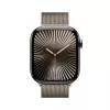 APPLE Watch Series 10 GPS + Cellular 46mm Natural Titanium korpus Natural Milanese Loop - S/M