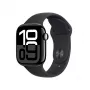 Nutikell Apple Watch Series 10 GPS 42mm Jet Black alumiiniumkorpus musta spordirihmaga - S/M