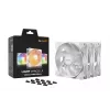 be quiet! LIGHT WINGS LX 120mm PWM 3-Pack Valge Arvuti korpuse ventilaator 12 cm 3 tk