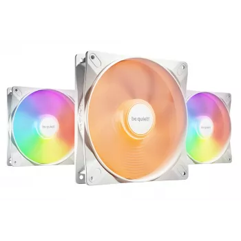 be quiet! LIGHT WINGS LX 140mm PWM High Speed 3-Pack Valge arvutikorpuse ventilaator 14 cm 3 tk