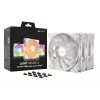 be quiet! LIGHT WINGS LX 140mm PWM High Speed 3-Pack Valge arvutikorpuse ventilaator 14 cm 3 tk