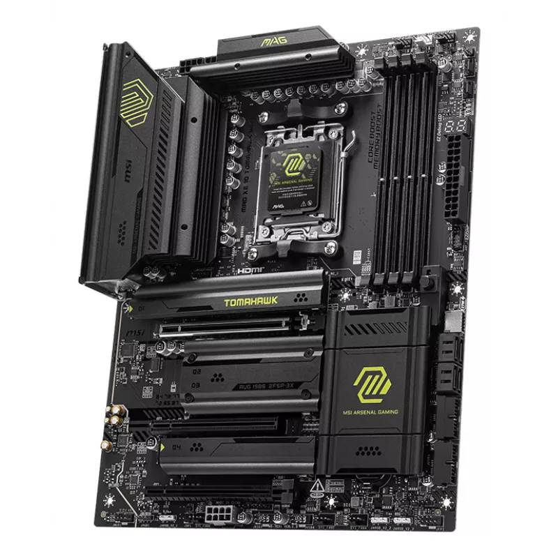 Emaplaat MSI MAG X870 TOMAHAWK WIFI — AMD X870, pesa AM5, ATX, DDR5, Wi‑Fi 7, 2.5GbE