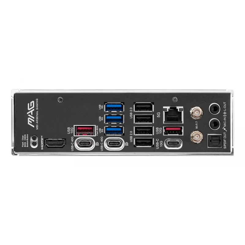 Emaplaat MSI MAG X870 TOMAHAWK WIFI — AMD X870, pesa AM5, ATX, DDR5, Wi‑Fi 7, 2.5GbE