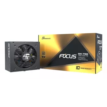 SEASONIC Focus Gx Toiteplokk 750 W 20+4 Pin ATX ATX Must
