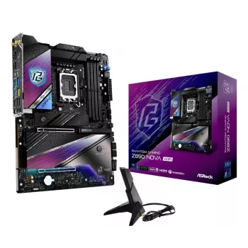 ASRock emaplaat Z890 Nova WiFi LGA1851 Intel Z890 4 x DDR5 1 x HDMI 2.1 TMDS/FRL 8G 2 x Thunderbolt 4 ATX