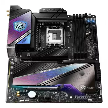 ASRock emaplaat Z890 Nova WiFi LGA1851 Intel Z890 4 x DDR5 1 x HDMI 2.1 TMDS/FRL 8G 2 x Thunderbolt 4 ATX