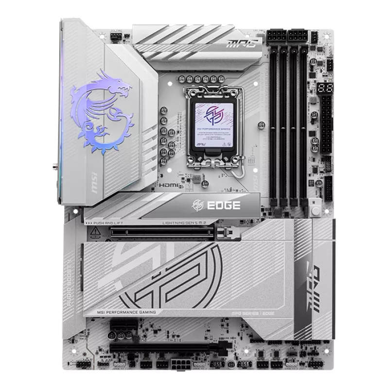 MSI MPG Z890 EDGE TI WIFI emaplaat Intel Z890 LGA 1851 (pesa V1) ATX