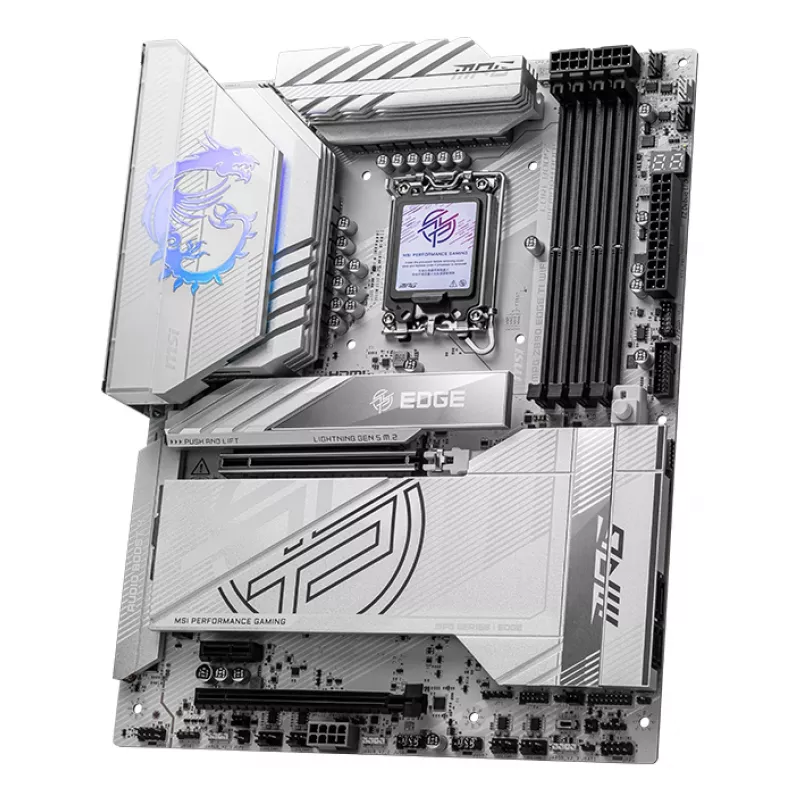 MSI MPG Z890 EDGE TI WIFI emaplaat Intel Z890 LGA 1851 (pesa V1) ATX