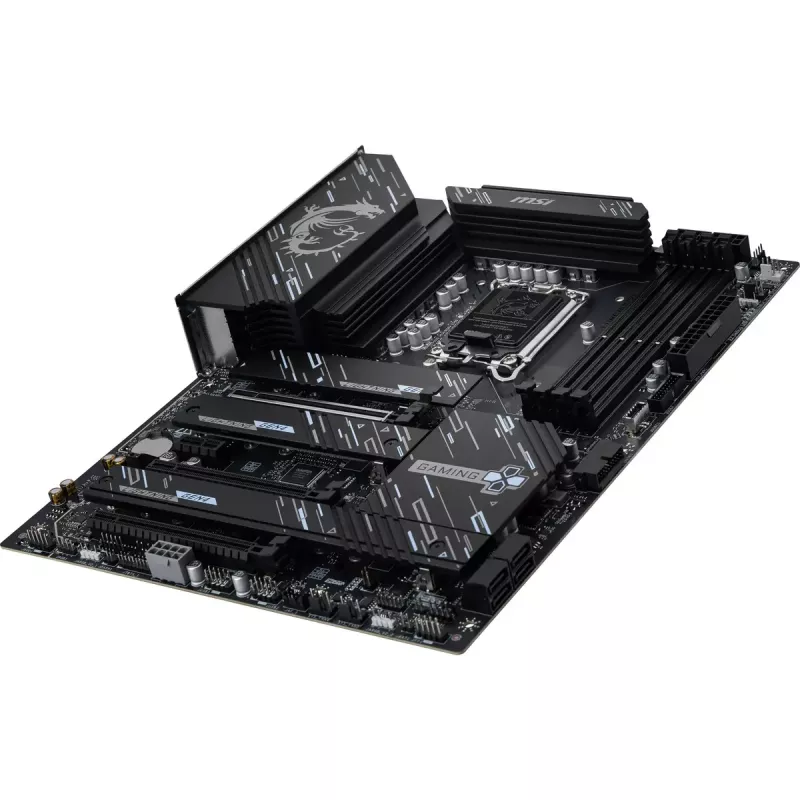 MSI Z890 GAMING PLUS WIFI emaplaat — Intel Z890, LGA 1851, ATX, DDR5, 4x DIMM, Wi‑Fi 7, 5Gb LAN, 4x M.2