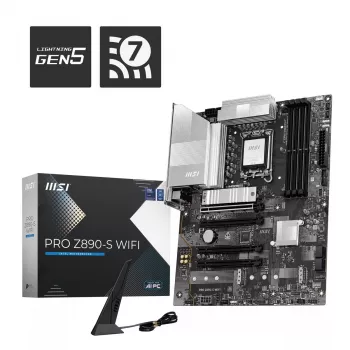 MSI PRO Z890-S WIFI emaplaat Intel Z890 LGA 1851 (Socket V1) ATX
