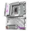 GIGABYTE Z890 AORUS ELITE X ICE emaplaat - Toetab Intel Core Ultra (Series 2) protsessoreid, 16+1+2 faasiline VRM, kuni 9500MHz DDR5 (OC), 1xPCIe 5.0 + 4xPCIe 4.0, Wi-Fi 7, 2,5GbE LAN, Thunderbolt 4
