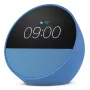 Nutiekraaniga kõlar Amazon Echo Spot — 2,83 tolli (7,19 cm) 320×240, MediaTek protsessor, Wi‑Fi a/b/g/n/ac, 2,1 W kõlar, sinine
