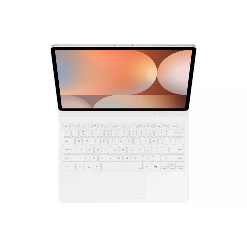 Samsung EF-DX825 QWERTZ Saksa Pogo Pin Valge