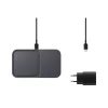 Juhtmevaba laadija Samsung EP-P5400, 15 W, hall, USB siseruumides kasutatav laadija, ühildub kõrvaklappide, nutitelefonide ja nutikelladega