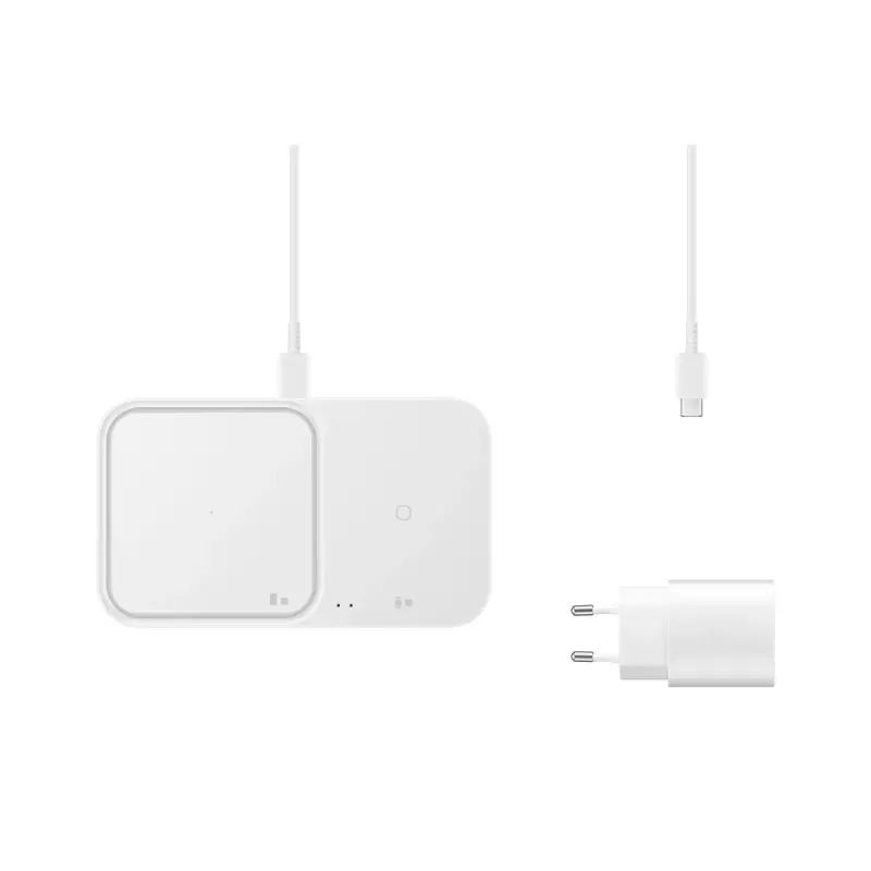 Samsung EP-P5400 Kõrvaklapid, Nutitelefon, Nutikell Valge USB Juhtmevaba kiirlaadimine Siseruumides