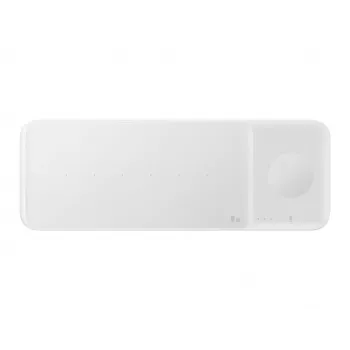 Samsung Wireless Charger Trio kõrvaklapid, nutitelefon, nutikell valge USB-juhtmevaba laadimine kiirlaadimine siseruumides