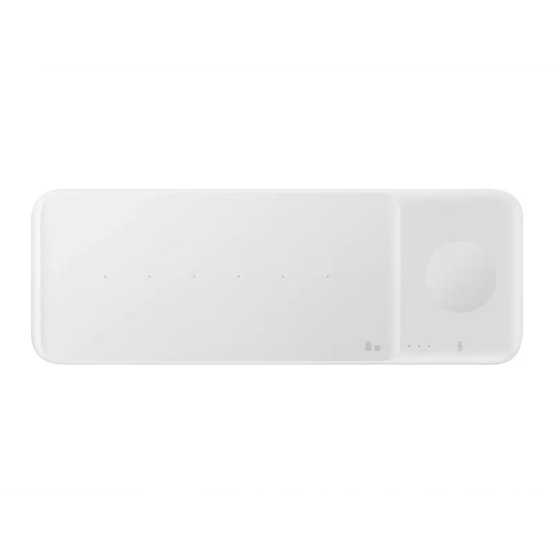 Samsung Wireless Charger Trio kõrvaklapid, nutitelefon, nutikell valge USB-juhtmevaba laadimine kiirlaadimine siseruumides