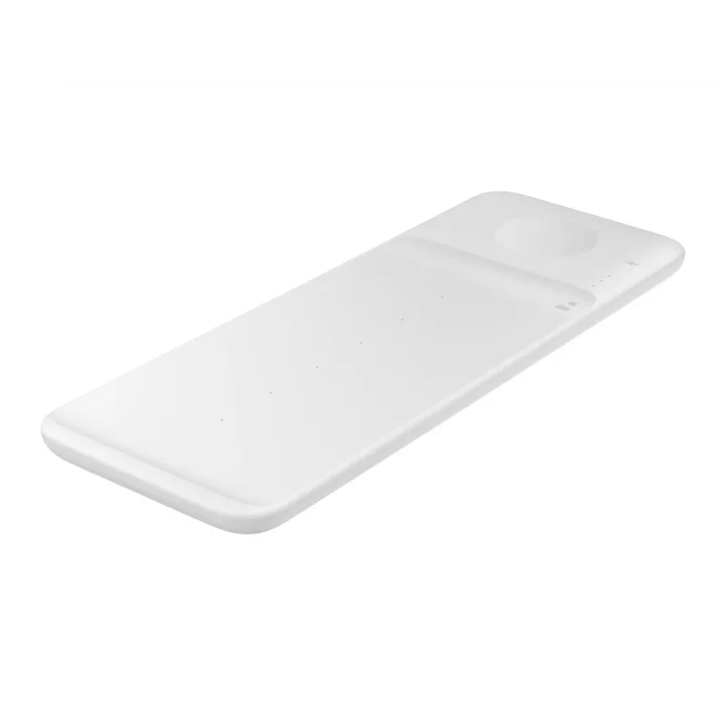 Samsung Wireless Charger Trio kõrvaklapid, nutitelefon, nutikell valge USB-juhtmevaba laadimine kiirlaadimine siseruumides