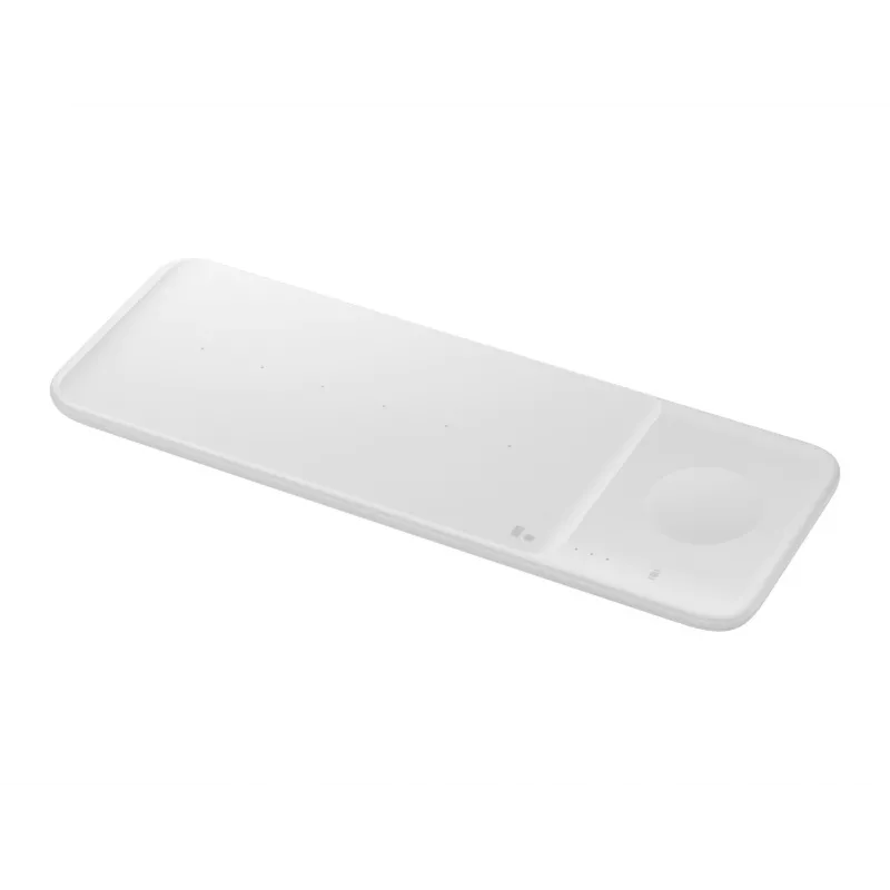 Samsung Wireless Charger Trio kõrvaklapid, nutitelefon, nutikell valge USB-juhtmevaba laadimine kiirlaadimine siseruumides