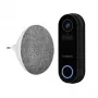 Nutikas uksekell Hombli pakett must valge IP65 juhtmevaba 1080p