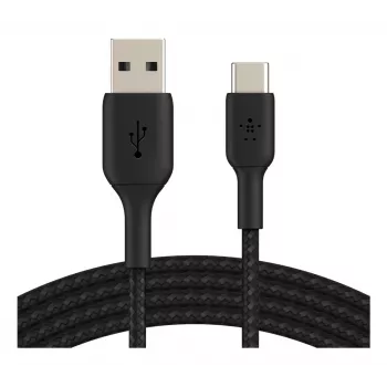 USB-kaabel Belkin CAB002BT1MBK 1 m USB-A USB-C-le Must