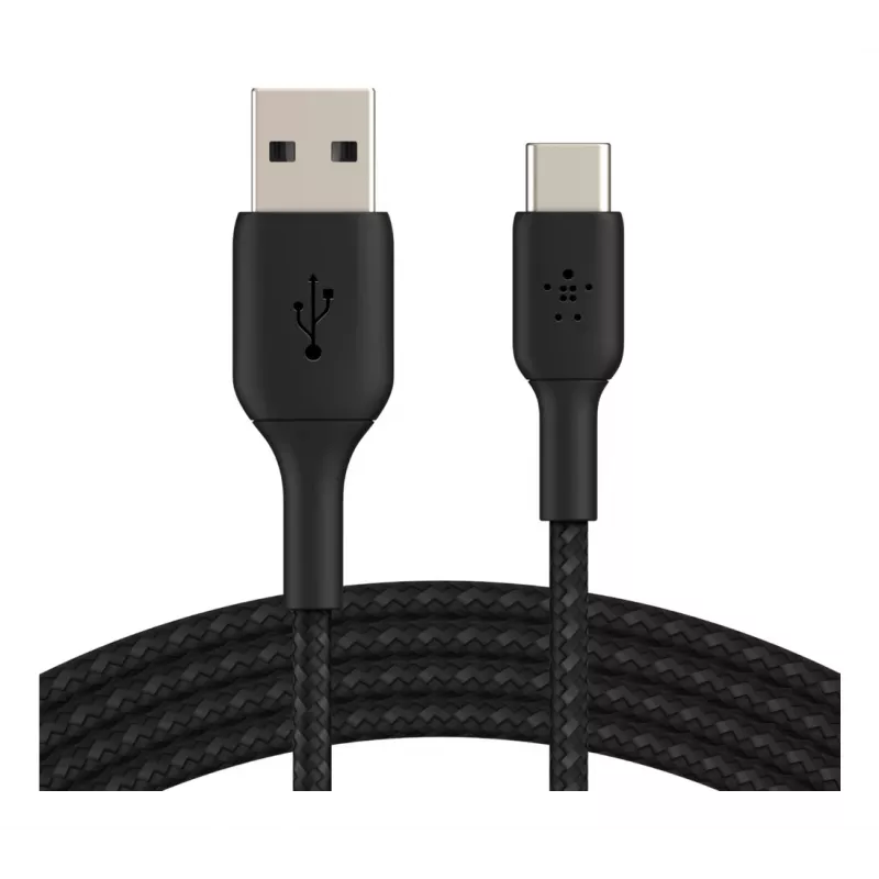 USB-kaabel Belkin CAB002BT1MBK 1 m USB-A USB-C-le Must