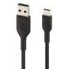 USB-kaabel Belkin CAB002BT1MBK 1 m USB-A USB-C-le Must