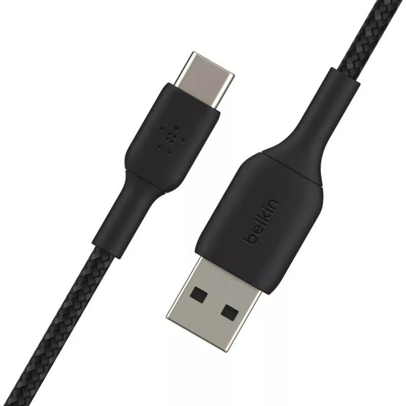 USB-kaabel Belkin CAB002BT1MBK 1 m USB-A USB-C-le Must