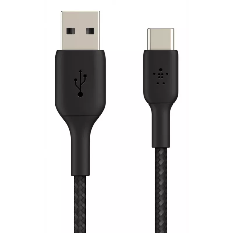 USB-kaabel Belkin CAB002BT1MBK 1 m USB-A USB-C-le Must