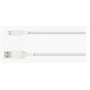 BELKIN Lightning To USB-a kaabel Braided 1m Valge