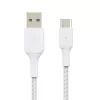 USB-kaabel Belkin BoostCharge CAB002BT2MWH 2m USB A USB-C-le valge