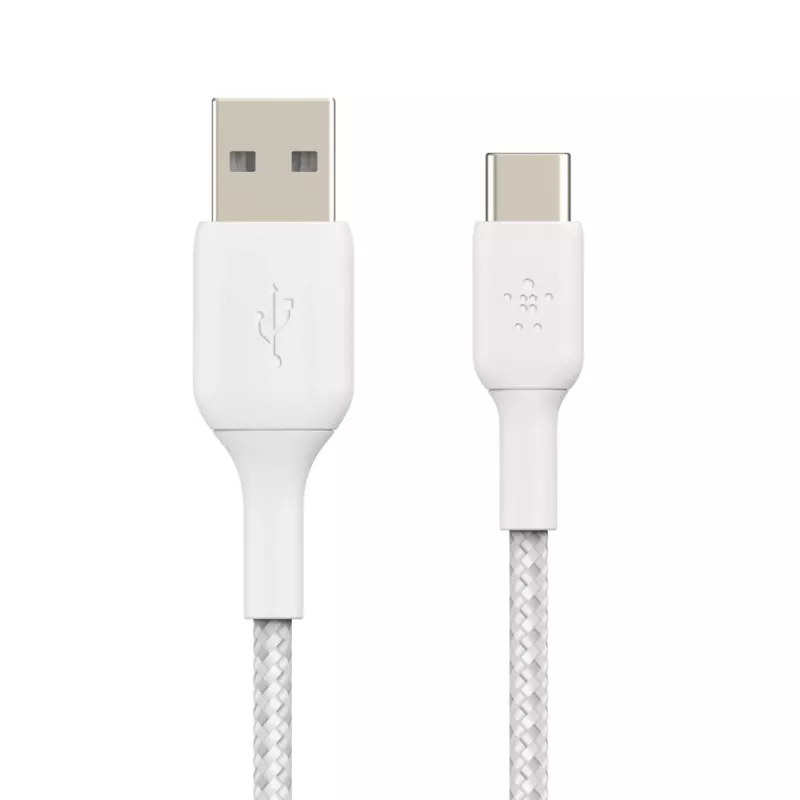 USB-kaabel Belkin BoostCharge CAB002BT2MWH 2m USB A USB-C-le valge
