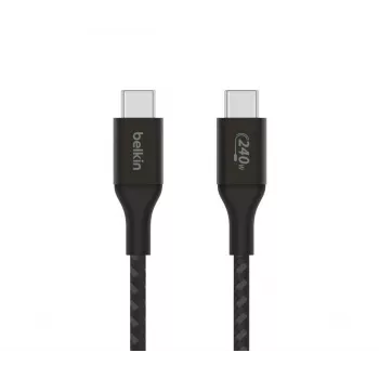 BELKIN USB-kaabel - Boostcharge - USB-C kuni USB-C kaabel 240 W - 1 m - must