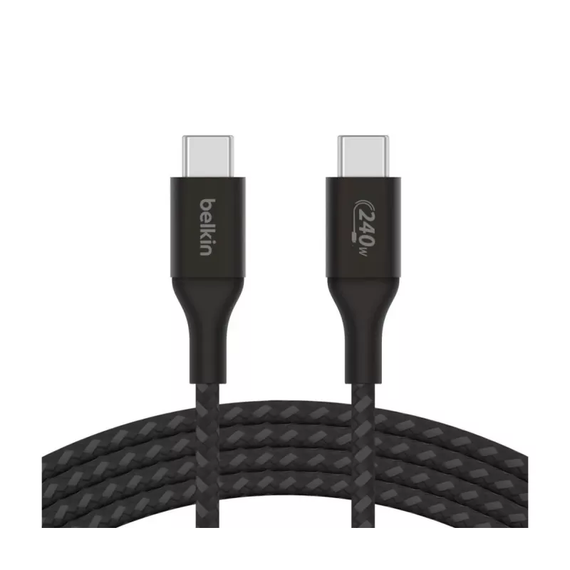 BELKIN USB-kaabel - Boostcharge - USB-C kuni USB-C kaabel 240 W - 1 m - must