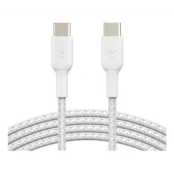 USB-kaabel Belkin CAB004BT1MWH2PK USB 2.0 1 m USB C Valge