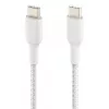 USB-kaabel Belkin CAB004BT1MWH2PK USB 2.0 1 m USB C Valge