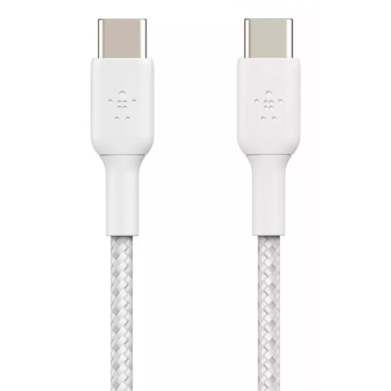 USB-kaabel Belkin CAB004BT1MWH2PK USB 2.0 1 m USB C Valge