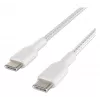 USB-kaabel Belkin CAB004BT1MWH2PK USB 2.0 1 m USB C Valge